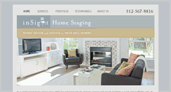 Desktop Screenshot of insighthomestaging.com